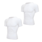 Luna Milis 2x / S(30) / Wit FlexForm™ Body Shaper voor Mannen