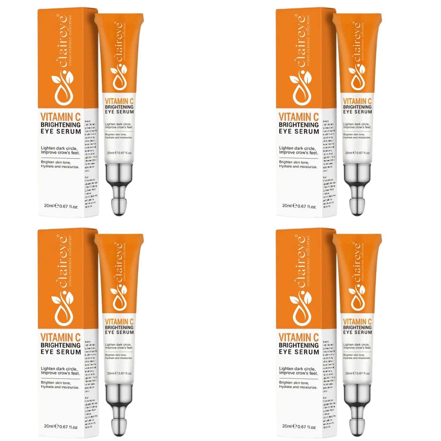 Luna Milis 4 x Éclaireye™ (2+2 GRATIS ) Éclaireye™ Verhelderende Oogcrème | Verminder fijne lijntjes, kraaienpootjes en zwelling binnen 7 dagen!