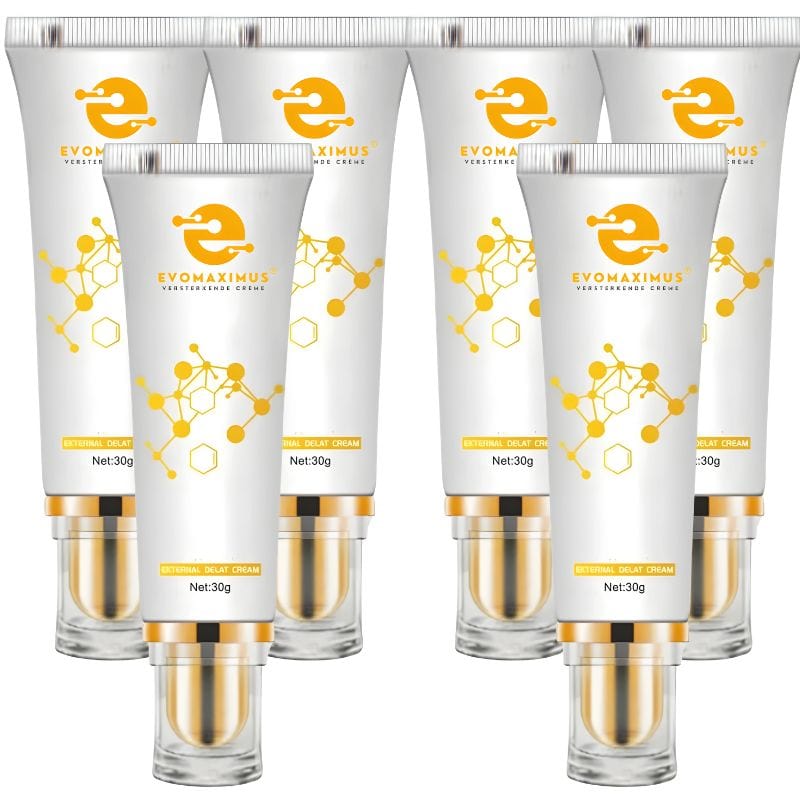 Luna Milis 6 x LustLift™ (2+2 GRATIS) EvoMaximus™ Mannelijke versterkende crème | Groter Formaat, Ongeëvenaard Uithoudingsvermogen, & Tevredenheid in 7 Dagen!