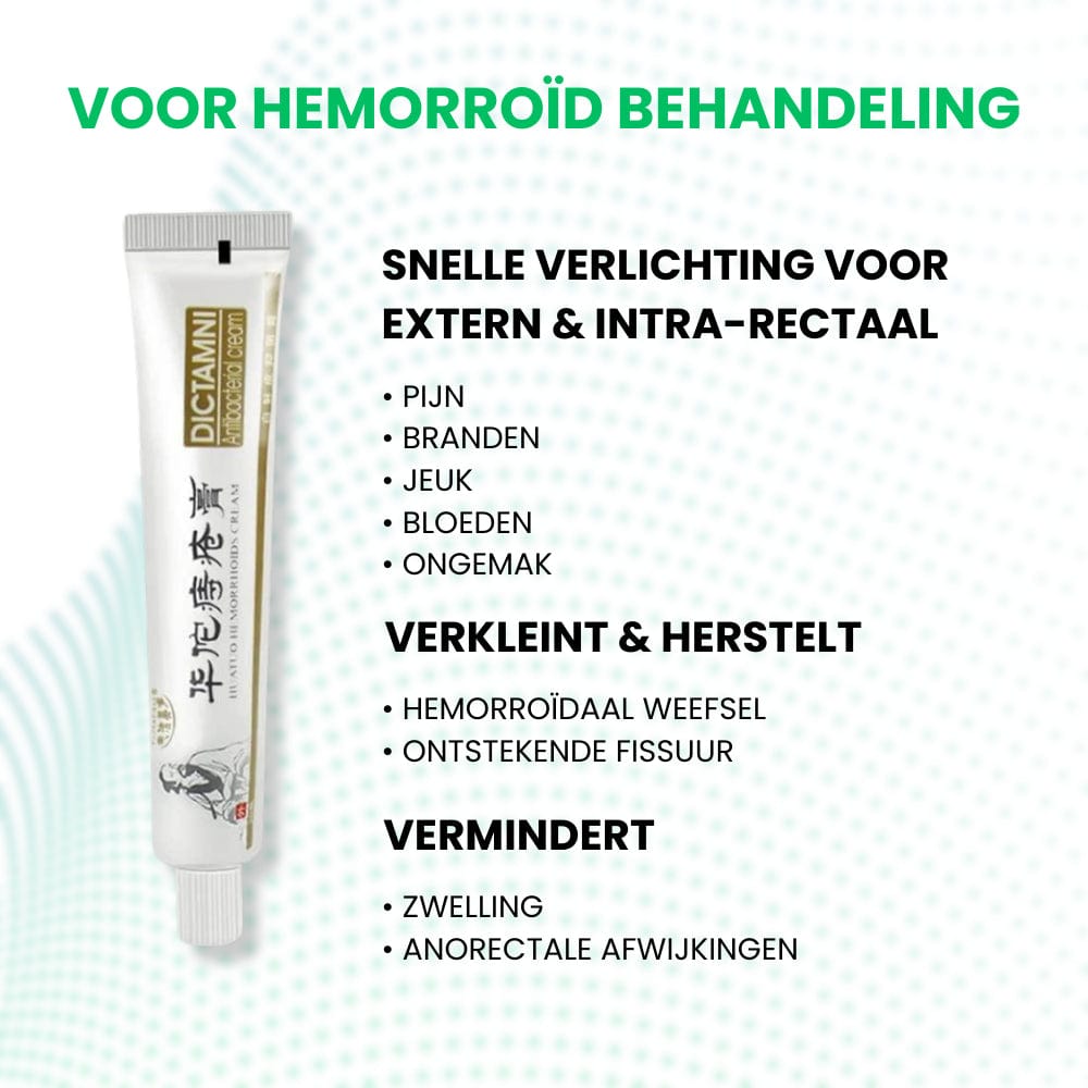 Luna Milis HemoRelief™ Aambeien Crème | Verlost u in slechts enkele dagen van pijnlijke aambeien!