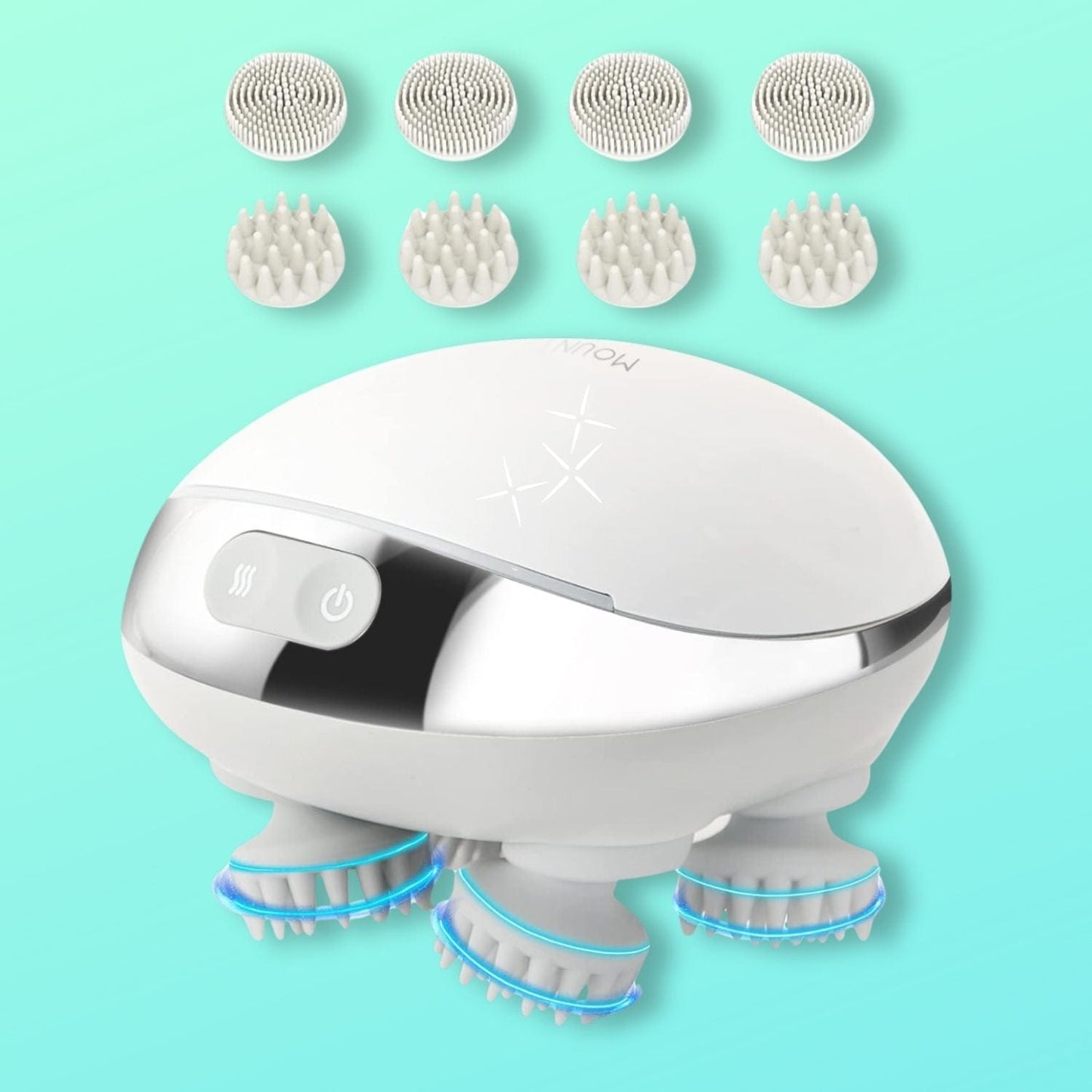 Luna Milis ScalpHero™ Haargroei Hoofdhuid Massager | Elimineer Haarverlies, Stimuleer Snelle Haargroei in slechts 7 dagen!