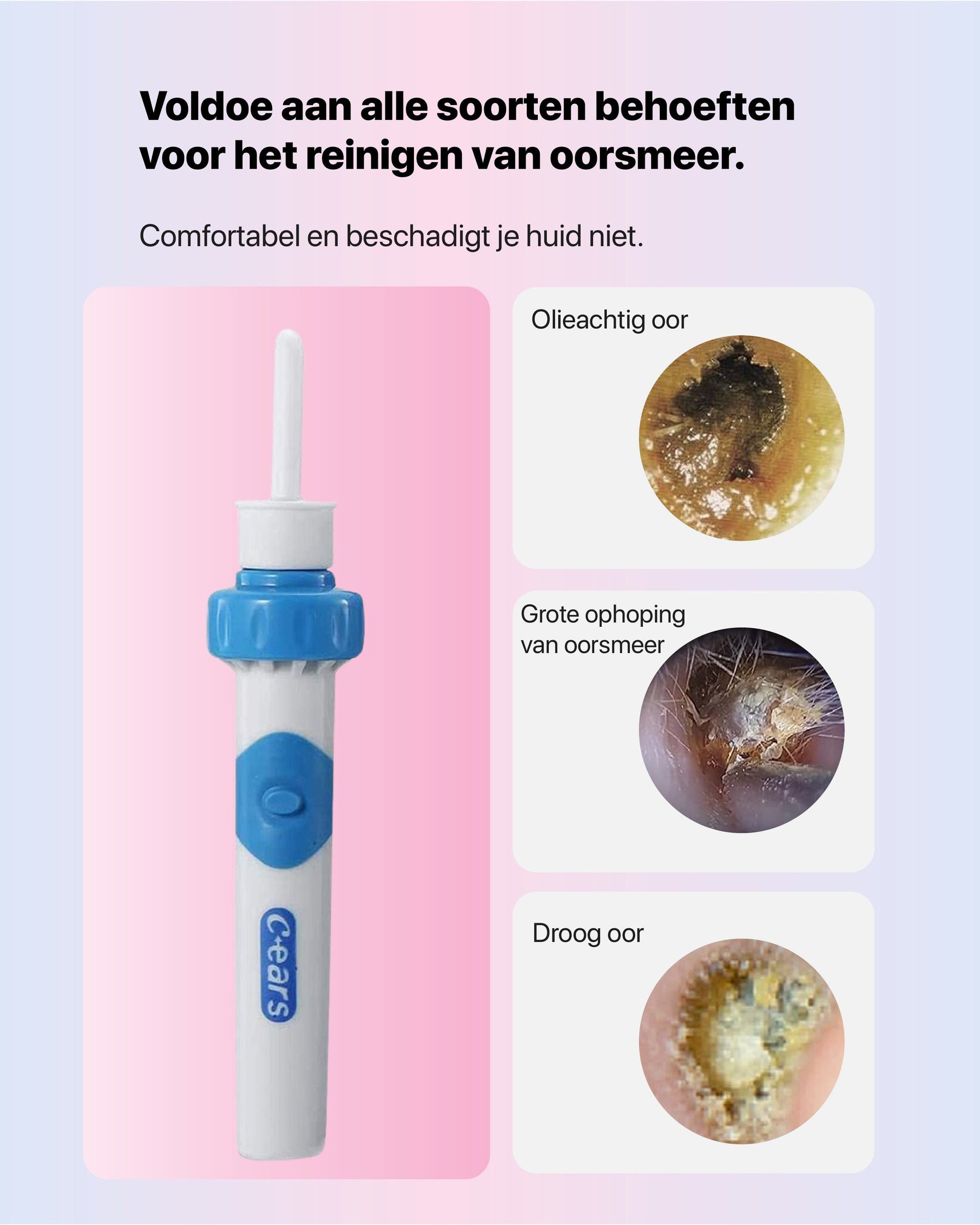 Luna Milis Whisper Wand™ Oorsmeer reiniger | Zeg binnen enkele seconden vaarwel tegen oorverstoppingen!